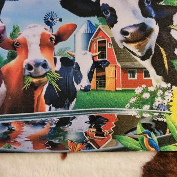 Cows On The Farm Mouse Pad - Picture 3 of 6